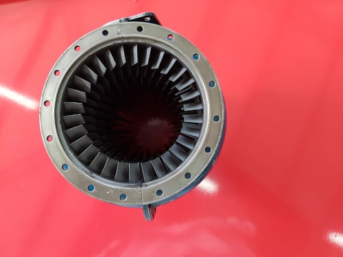engine rotor inside
