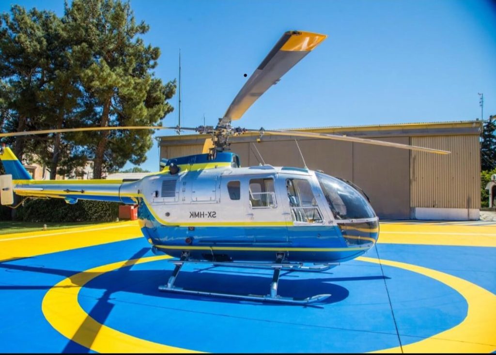 BO 105 (SX-HMK)